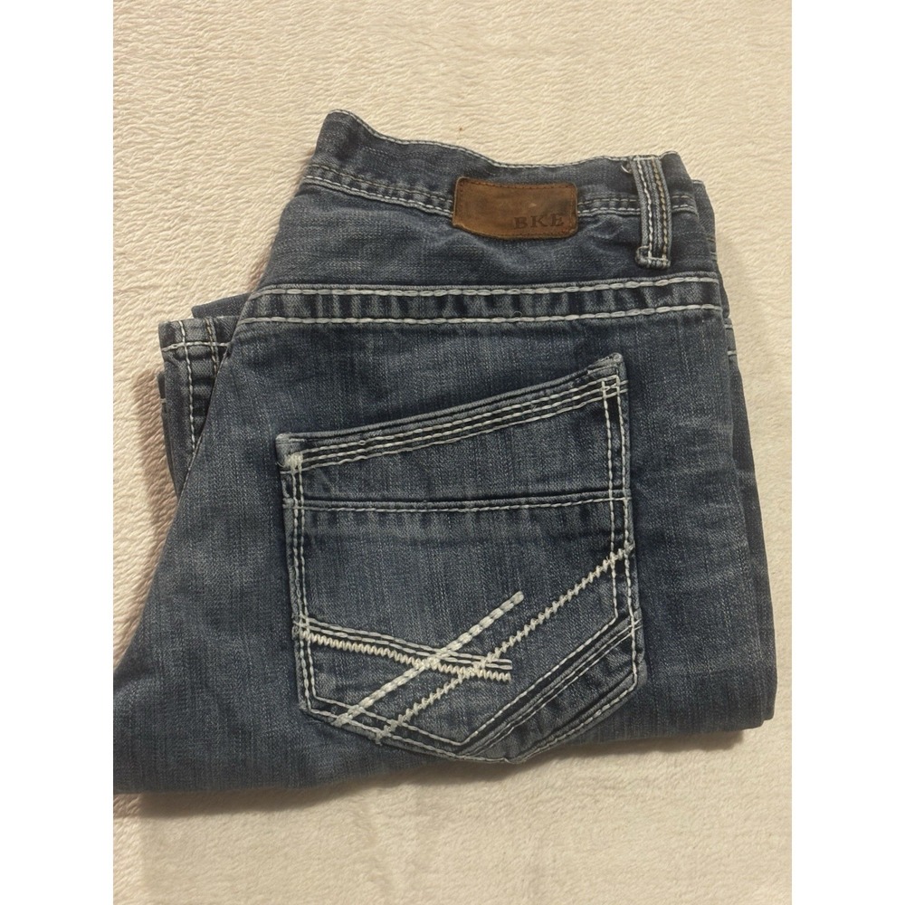 Buckle BKE Jeans Mens 30S Blue Carter Denim Pants Distressed Y2K